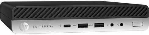 HP EliteDesk 800 G3 Mini Business Desktop PC Intel Quad-Core i5-6500T up to 3.1G,8G DDR4,240G SSD,VGA,DP Port,Windows 10 Professional 64 Bit-Multi-Language-English/Spanish (Renewed) in Kuwait