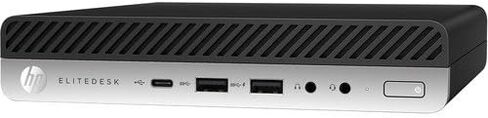 HP EliteDesk 800 G3 Mini Business Desktop PC Intel Quad-Core i5-6500T up to 3.1G,8G DDR4,240G SSD,VGA,DP Port,Windows 10 Professional 64 Bit-Multi-Language-English/Spanish (Renewed) in Kuwait