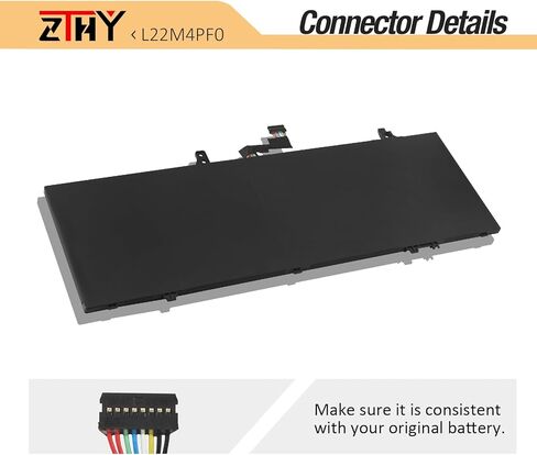 استبدال بطارية الكمبيوتر المحمول L22M4PF0 L22C4PF1 لجهاز Lenovo Yoga Slim 6-14APU8 6-14IAP8 6-14IRH8 6-14IRP8 7-14IMH9 7-14IRP8 Series 5B11J63614 5B11N45328 L22C4PF0 L22D4PF0 L22D4PF1 L22M4PF1 15.44 فولت 60 وات في الساعة in Kuwait