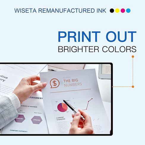 822XL Ink Cartridges Remanufactured Replacement for Epson 822XL Ink Cartridges 822 XL use with Pro WF-3820 WF-4820 WF-4830 WF-4833 WF-3823 Printer (5 Pack, Black Cyan Magenta Yellow) in Saudi Arabia