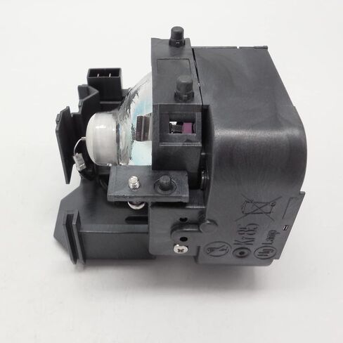 A+ جودة Elplp50 / V13H010L50 لمبة مصباح بروجيكتور بديلة مع غطاء متوافق مع Epson EB-824 EB-824H EB-825 EB-825H EB-826W EB-826WH EB-826WV EB-84 EB-84e EB-84EDU EB-84H EB-84he in Kuwait