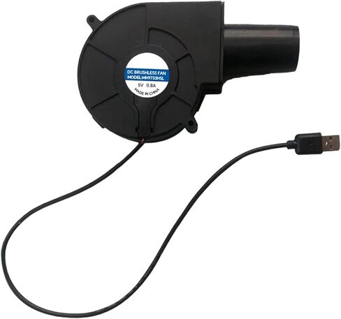 مروحة منفاخ USB صغيرة الحجم ومتعددة الاستخدامات ومحمولة للشواء في الهواء الطلق in Kuwait