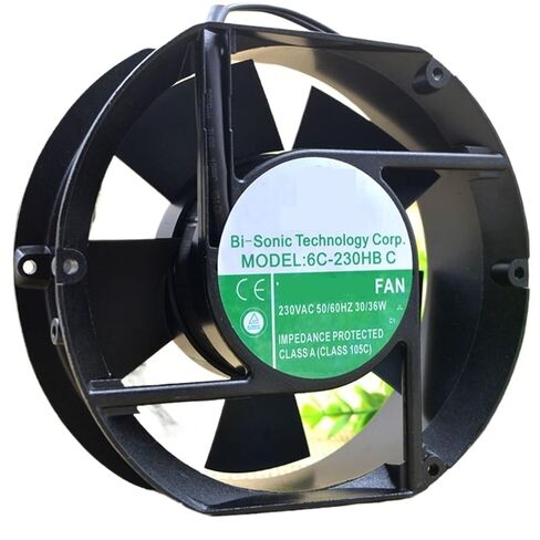 لمروحة تبريد التدفق المحوري 6C-230HB C التيار المتناوب 220 فولت 2850/3400 دورة في الدقيقة 30 وات 50/60 هرتز 30 وات in Saudi Arabia