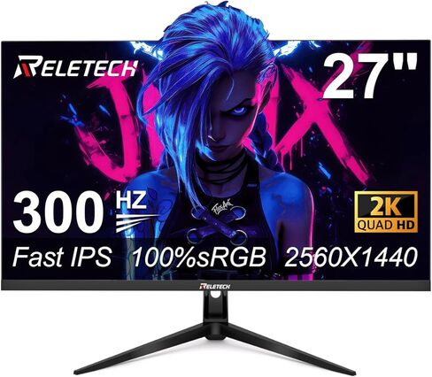 34inch 4K Curved Monitor, WQHD (3440x1440) 165Hz 1500R Ultrawide Gaming Computer Monitor, Support Freesync,1ms Support 1 Audio Out, 2 HDMI & 2 DP, VESA Mount/Tilt Adjustable- (G34WQ) in Saudi Arabia