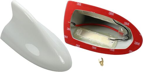 AntennaMastsRus - Functional White Shark Fin Antenna is Compatible with Ford Fusion (2006-2020) in Saudi Arabia