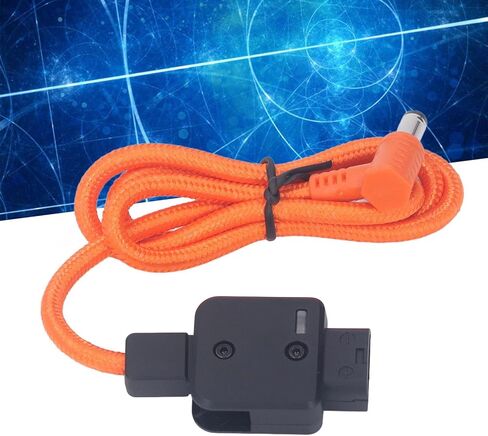 كابل طاقة D Tap to DC، سلك طاقة 5.5 × 2.5 مم 60 سم 10 أمبير لشاشة الكاميرا، مع واجهة قابلة للدوران 180 درجة in Saudi Arabia