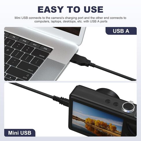كابل USB UC-E6 متوافق مع Nikon D7200 D7100 D5500 D5300 D5200 D5100 D5000 D3300 D3200 D750، كابل USB UC-E16 لنيكون Coolpix B500 S6500 S6300 S3700 S3500 S220 L840 L830 L340 L310 L22، 5.9 قدم in Kuwait