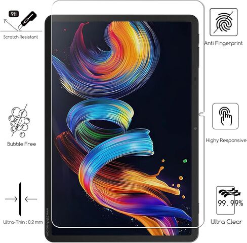 KEANBOLL 2-Pack Tempered Glass Screen Protector for TCL NxtPaper 11 Plus (11.5-Inch, Released 2025)，Ultra Clear - 9H Hardness -Anti Scratch - Case Friendly in Saudi Arabia