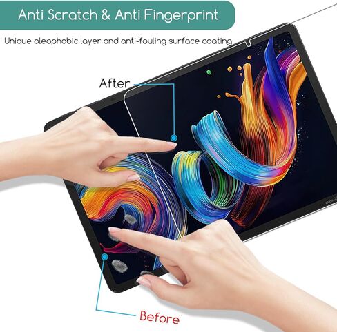 KEANBOLL 2-Pack Tempered Glass Screen Protector for TCL NxtPaper 11 Plus (11.5-Inch, Released 2025)，Ultra Clear - 9H Hardness -Anti Scratch - Case Friendly in Saudi Arabia