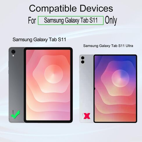 واقي شاشة Ibywind لهاتف Samsung Galaxy Tab S11، عبوتان، زجاج مقسى بصلابة 9H مع إطار محاذاة، تغطية كاملة، خالي من الفقاعات، فتح بصمات الأصابع، مقاوم للخدش in Kuwait