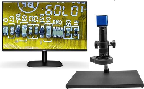 C308 Full HD Microscope, 1080P 60FPS, HDMI Output & USB Connection, Built-in Measurement System, for Industrial Inspection in Saudi Arabia