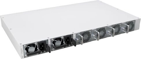 MikroTik CRS812-8DS-2DQ-2DDQ-RM – 100G Cloud Router Switch with 8X 25G SFP28, 2X 40G QSFP+, 2X 100G QSFP28, Layer 3 Hardware Offloading, Rackmount in Saudi Arabia