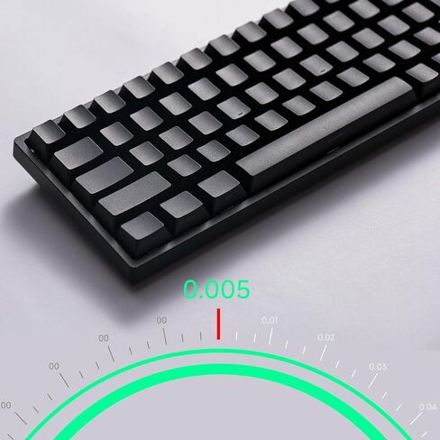 MONSGEEK FUN68 Rapid Trigger Gaming Keyboard 8k SP HE Wired 65% Black Keyboard, Glare Magnetic Switch in Saudi Arabia