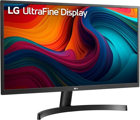 LG 27UK500-B Monitor 27" Ultrafine (3840 x 2160) IPS Display, AMD FreeSync Technology, sRGB 98% Color Gamut, HDR 10, OnScreen Control, Wall Mountable - Black in Saudi Arabia