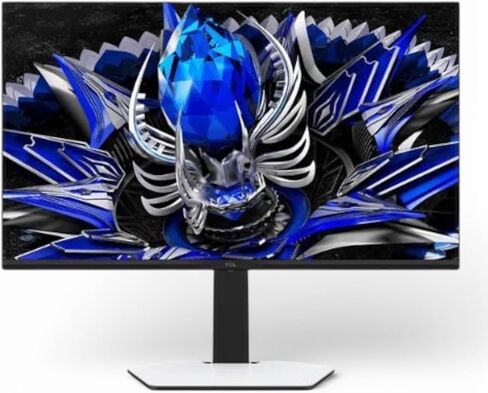 TCL 32 بوصة R84 Series 4K UHD HDR QD-Mini LED، 1 مللي ثانية، 165 هرتز، AMD FreeSync Premium، مكبرات صوت مدمجة، قابلة للتعديل، شاشة ألعاب أبيض وأسود 32R84 (متجدد) in Kuwait