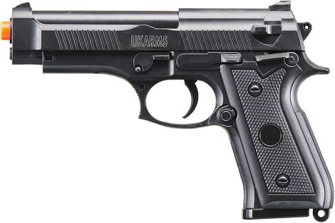 UKARMS UK Arms V038 مسدس Airsoft يعمل بالزنبرك (اللون: أسود) in Kuwait