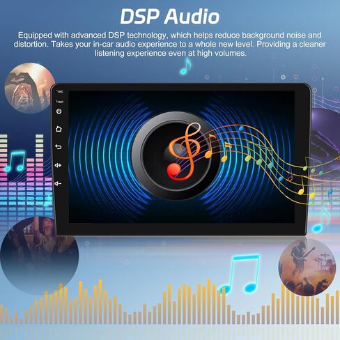 [2+64G] NHOPEEW Car Radio for KIA Soul 2010-2013 - Wireless CarPlay and Android Auto - 9 Inch Touchscreen Android Car Stereo with DSP/WiFi/GPS/Bluetooth/SWC/Mirror Link + AHD Backup Camera in Saudi Arabia