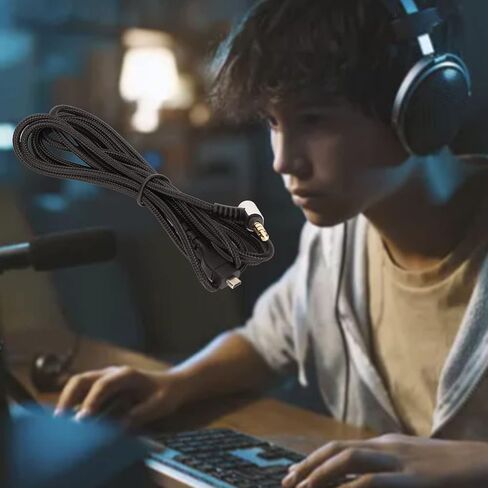 OFC Earphone Cable for SteelSeries Arctis 3, High Resolution Headphone Cable Replacement in Saudi Arabia