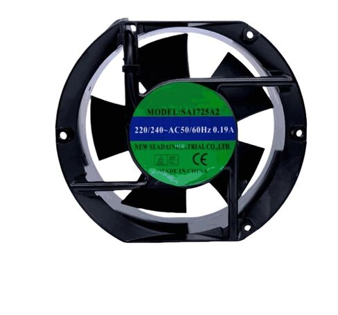 220V 0.19A SA1725A2 17251 17CM Semicircular Axial Flow Cabinet Fan in Saudi Arabia