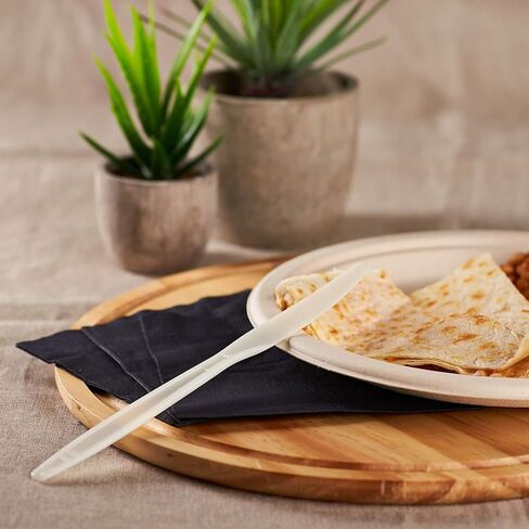 Karat Earth KE-U2031 Bio Based Heavy Weight Wrapped Knife - Natural (Case of 1000) in Saudi Arabia