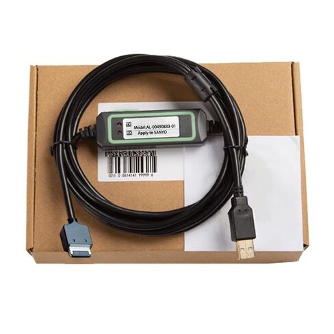 AL-00490833-01 Debugging Cable for R and Q Series servo USB Port Programming Cable Download Cable Gold-Plated Plug High-Speed and Stable Model FT232RL chip Data Cable 3 Meters in Saudi Arabia