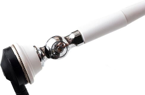 AntennaMastsRus - White AM-FM Rubber Ducky 15 Inch Antenna Kit fits Forest River Motorhomes (All Models) in Saudi Arabia