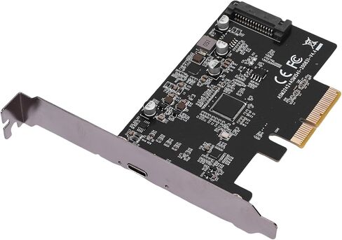 بطاقة توسيع PCI E إلى Type C USB3.2 بسرعة 20 جيجابت في الثانية PCIE USB 3.2 GEN 2 دعم بطاقة التوسعة لنظام التشغيل OS X لأجهزة Linux PC مع بطاقة توسيع USB Type C PCIE in Kuwait