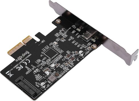 بطاقة توسيع PCI E إلى Type C USB3.2 بسرعة 20 جيجابت في الثانية PCIE USB 3.2 GEN 2 دعم بطاقة التوسعة لنظام التشغيل OS X لأجهزة Linux PC مع بطاقة توسيع USB Type C PCIE in Kuwait