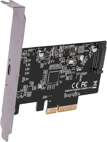 بطاقة توسيع PCI E إلى Type C USB3.2 بسرعة 20 جيجابت في الثانية PCIE USB 3.2 GEN 2 دعم بطاقة التوسعة لنظام التشغيل OS X لأجهزة Linux PC مع بطاقة توسيع USB Type C PCIE in Kuwait