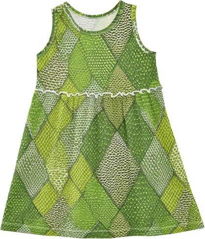 Boccsty Black Ice Cream Chocolate Girls Dress Kids Toddler Casual Dresses Summer Dresses 2T-8T in Saudi Arabia