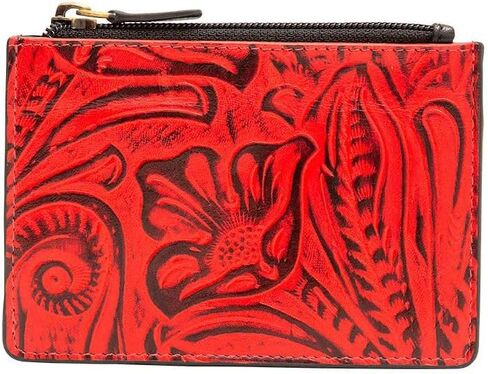 Myra Bag Phoolsome Leather Card Card Card - حامل البطاقة المدمجة المدمجة ومحفظة للنساء ، ومحافظ صغيرة كهدايا أعياد الميلاد للأم أو الأخت ، وتصميم نحيف لاستخدام الجيب الأمامي ، مثالي للحفلة in Saudi Arabia
