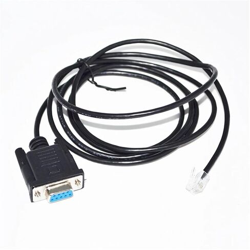 RS232 DB9 D-SUB 9 PIN to RJ11 RJ12 6P4C Serial Console Cable for LS Digital Stepping Drive DM882S DMA882S 3DM580 3DM2283(3metres) in Saudi Arabia