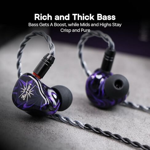 Linsoul Kiwi Ears Quartet 2DD+2BA شاشة هجينة داخل الأذن، سماعات HiFi + حافظة ZiiGaat PELLEPOD الجلدية لسماعات الأذن in Kuwait