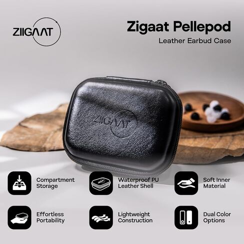 Linsoul Kiwi Ears Quartet 2DD+2BA شاشة هجينة داخل الأذن، سماعات HiFi + حافظة ZiiGaat PELLEPOD الجلدية لسماعات الأذن in Kuwait