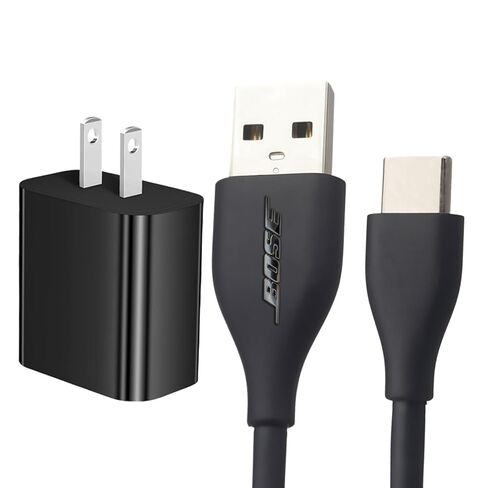 شاحن مكبر صوت Bose USB A إلى USB C سلك شحن 3 أقدام متوافق مع شاحن Bose للسماعات المحمولة SoundLink Max/Plus/Home/Micro(2nd)/flex(2nd Gen)/Earbuds/QuietComfort Headphones Type C Charge Cable in Kuwait