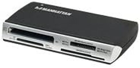 Hi-Speed USB 2.0 All-in-one Card Reader/Writer - Manhattan 175906 in Saudi Arabia