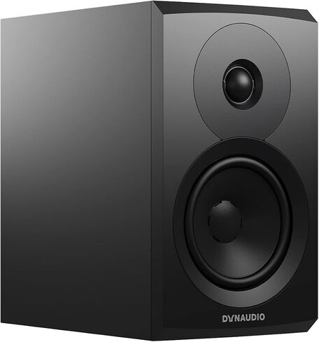 مكبر صوت DYNAUDIO Emit 10 مدمج على رف الكتب - زوج (أسود ساتان) in Kuwait