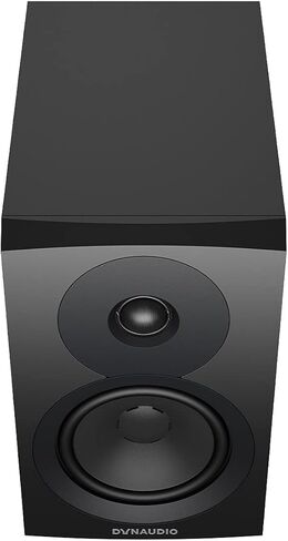 مكبر صوت DYNAUDIO Emit 10 مدمج على رف الكتب - زوج (أسود ساتان) in Kuwait