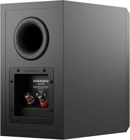 مكبر صوت DYNAUDIO Emit 10 مدمج على رف الكتب - زوج (أسود ساتان) in Kuwait