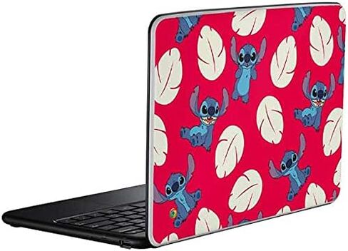 Skinit Decal Laptop Skin Compatible with Chromebook - Officially Licensed Disney Lilo and Stitch Pineapple Stitch Design in Saudi Arabia