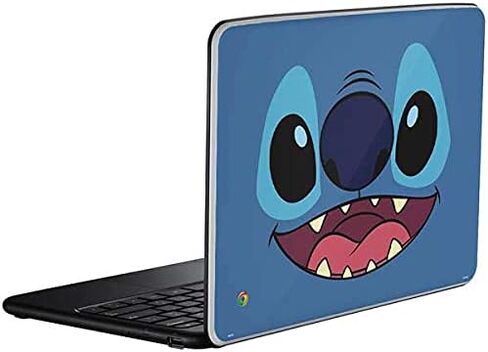 Skinit Decal Laptop Skin Compatible with Chromebook - Officially Licensed Disney Lilo and Stitch Pineapple Stitch Design in Saudi Arabia