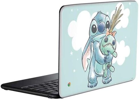 Skinit Decal Laptop Skin Compatible with Chromebook - Officially Licensed Disney Lilo and Stitch Pineapple Stitch Design in Saudi Arabia