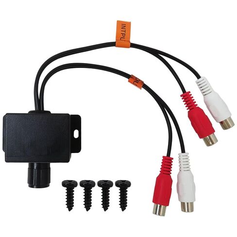 وحدة تحكم مستوى مضخم الصوت العالمي - مقبض RCA للداخل/الخارج للسيارة/الدراجة النارية/أنظمة المسرح المنزلي من YTXXDEUS in Saudi Arabia