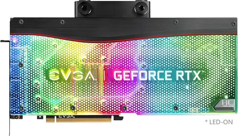 EVGA GeForce RTX 3080 12GB FTW3 ULTRA HYDRO COPPER GAMING، 12G-P5-4879-KL، 12GB GDDR6X، ARGB LED، لوحة خلفية معدنية، LHR in Kuwait
