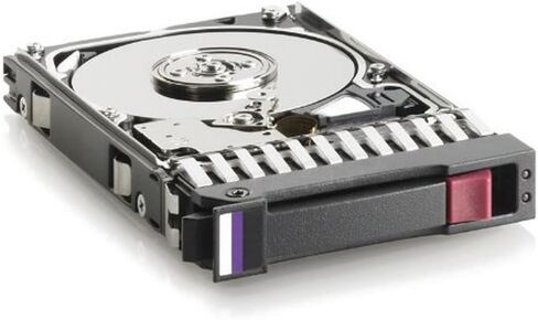 محرك الأقراص الصلبة HP 300GB 6G SAS 10K 2.5 بوصة DP Ent 300 SAS سعة 16 ميجابايت كاش، E2D55A in Kuwait