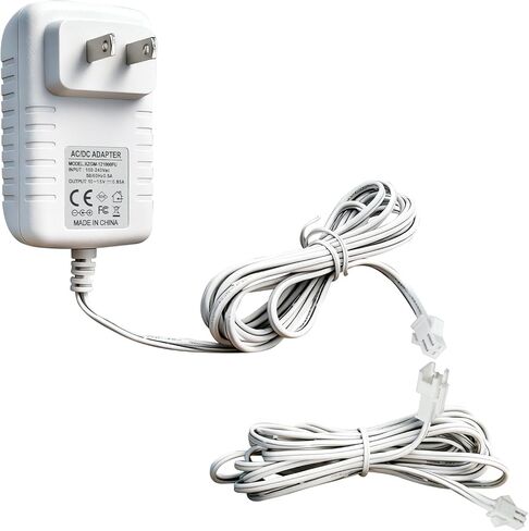 3-PIN Power Adapter Charger for Somfy 9025166 Motorized Shades Blinds Curtains Awnings Compatible with Somfy Motorized Wire-Free 12V Rechargeable Battery Wand Power Supply in Saudi Arabia
