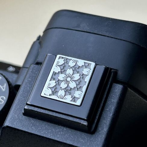 Durability Brass Shutter Release Button with Engraveds Florals Pattern for XT30 A7C2 Camera Enhances Grip Stability in Saudi Arabia