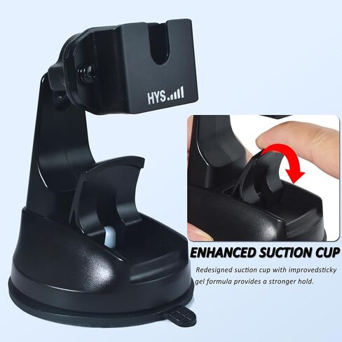 HYS Amateur Radio Scanner/HT/Mobile CB Radio Speaker Microphones with a Belt Clip or Round Knob Suction Cup Mount for YEASU/Vertex Icom Astatic Cobra Uniden Shoulder Speaker Mic in Saudi Arabia