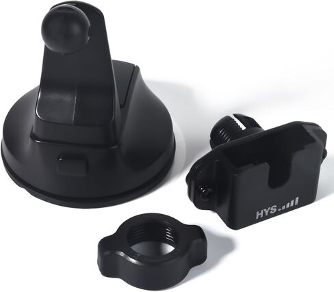 HYS Amateur Radio Scanner/HT/Mobile CB Radio Speaker Microphones with a Belt Clip or Round Knob Suction Cup Mount for YEASU/Vertex Icom Astatic Cobra Uniden Shoulder Speaker Mic in Saudi Arabia