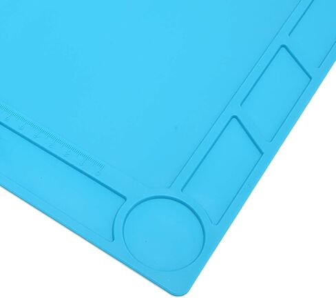 Acouto High Temperature Silicone Repair Mat for PCB Board Electronics Maintenance with Measurement and Slots S120 in Saudi Arabia